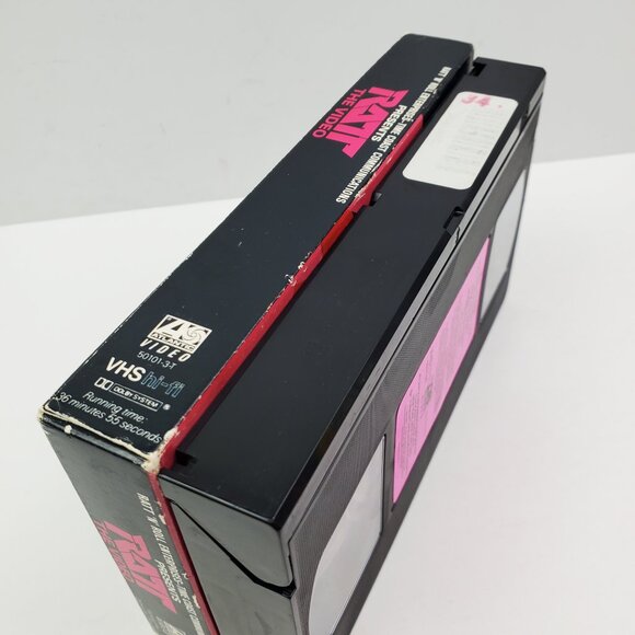 Ratt Band VHS Vintage 1985 Metal Music Video Japan Tour Interviews Tested - Picture 5 of 10